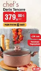 CHEF'S DERİN TENCERE 24 CM